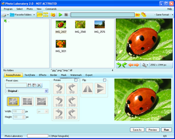 Photo Laboratory screenshot
