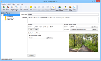 Photo Lottery Director screenshot