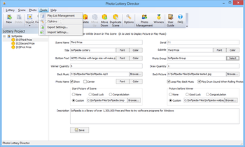 Photo Lottery Director screenshot 5