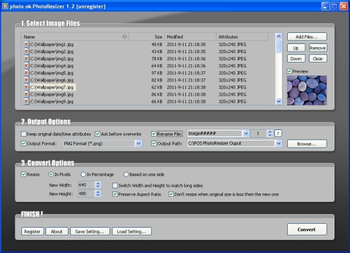 photo-ok PhotoResizer screenshot