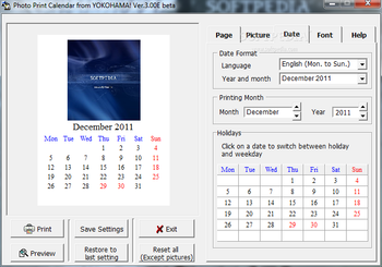 Photo Print Calendar screenshot 3