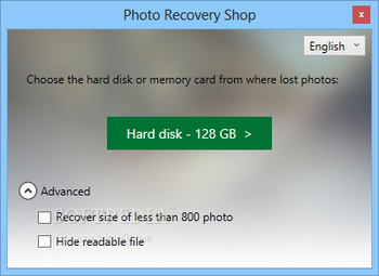 Photo Recovery Shop screenshot 2