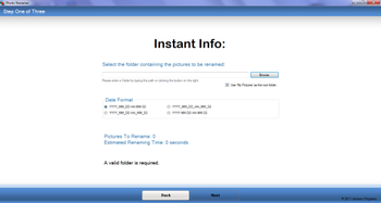 Photo Renamer screenshot