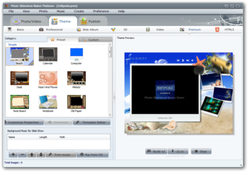 Photo Slideshow Maker Platinum screenshot 4