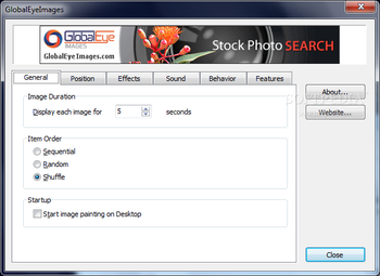 Photo Stock Agency Screensaver screenshot 2