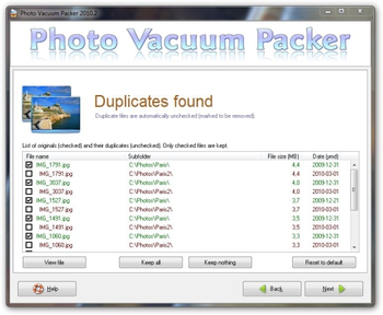 Photo Vacuum Packer screenshot