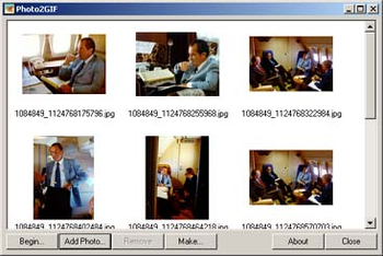 Photo2GIF screenshot