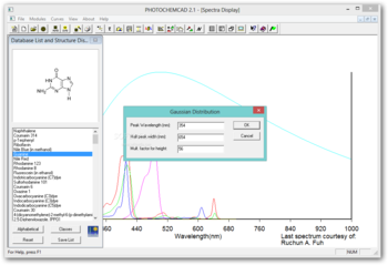 PHOTOCHEMCAD screenshot 6