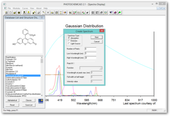 PHOTOCHEMCAD screenshot 8