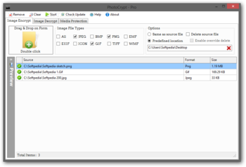 PhotoCrypt Pro screenshot