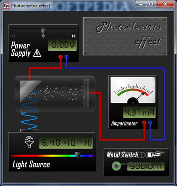 Photoelectric Effect screenshot