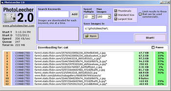 PhotoLeecher screenshot 2