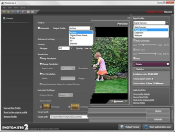 Photomizer screenshot 2