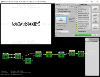PhotoModularFX screenshot