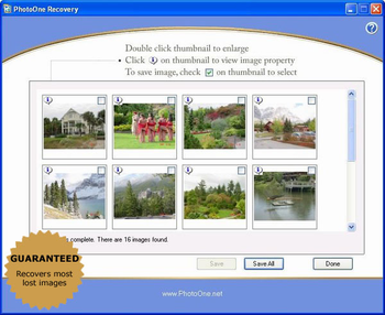 PhotoOne Recovery screenshot 3