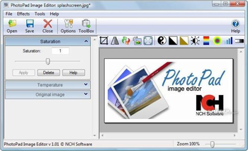 PhotoPad Free Photo and Image Editor screenshot 2
