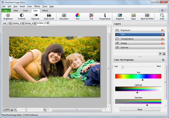 PhotoPad Photo Editing Software Free screenshot