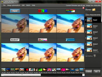 PhotoPerfect Express screenshot