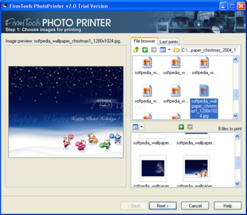 PhotoPrinter screenshot 2