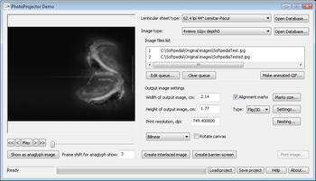 PhotoProjector screenshot