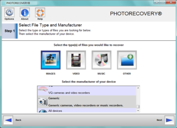 PHOTORECOVERY Professional 2016 for PC screenshot 2