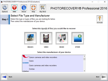 PHOTORECOVERY Professional screenshot 2