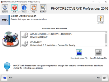 PHOTORECOVERY Professional screenshot 3