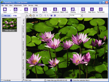 PhotoRite FX screenshot