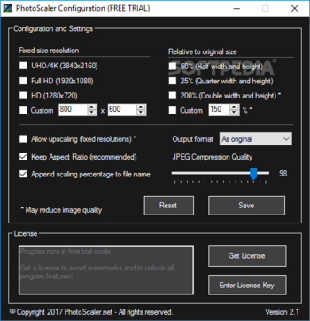 PhotoScaler screenshot 2