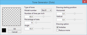 Photoshop Tone Generator Plugin  screenshot