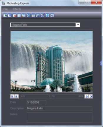 PhotosLogExp screenshot