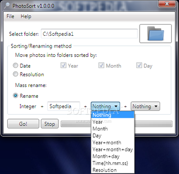 PhotoSort screenshot