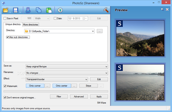 PhotoSz screenshot