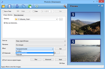 PhotoSz screenshot 2