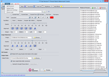 PhotoX Batch Watermark Creator screenshot 2