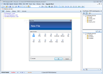 PHP Designer 2007 Personal screenshot 3