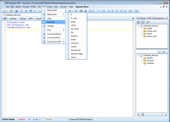 PHP Designer 2007 Personal screenshot 7