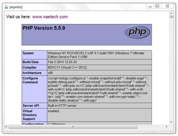 PHP Nightrain screenshot