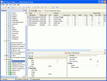 PHP Report Maker screenshot 2