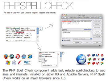 PHP Spell Check screenshot