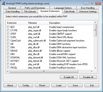 PHPConfig screenshot 5