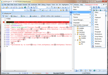phpDesigner screenshot 17