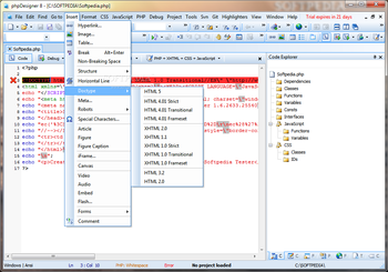 phpDesigner screenshot 6