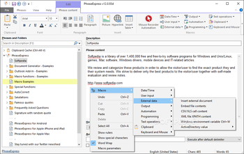 PhraseExpress screenshot 4