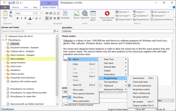 PhraseExpress screenshot 7
