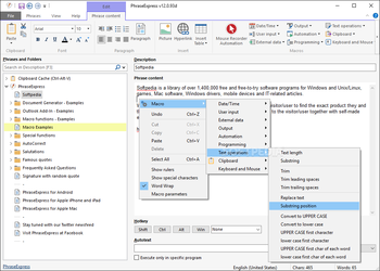 PhraseExpress screenshot 8