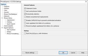 PhraseExpress Portable screenshot 12