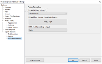 PhraseExpress Portable screenshot 22