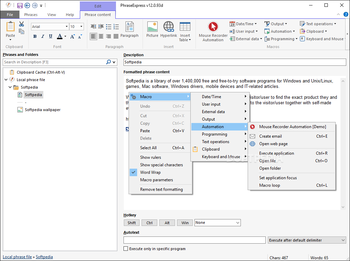PhraseExpress Portable screenshot 5
