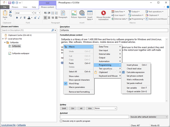 PhraseExpress Portable screenshot 6